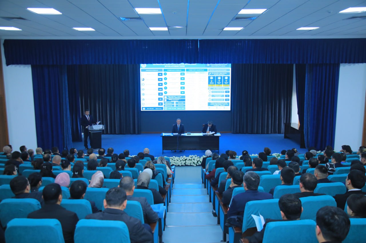 Namangan davlat pedagogika institutida navbatdagi Kengash yig‘ilishi bo‘lib o‘tdi