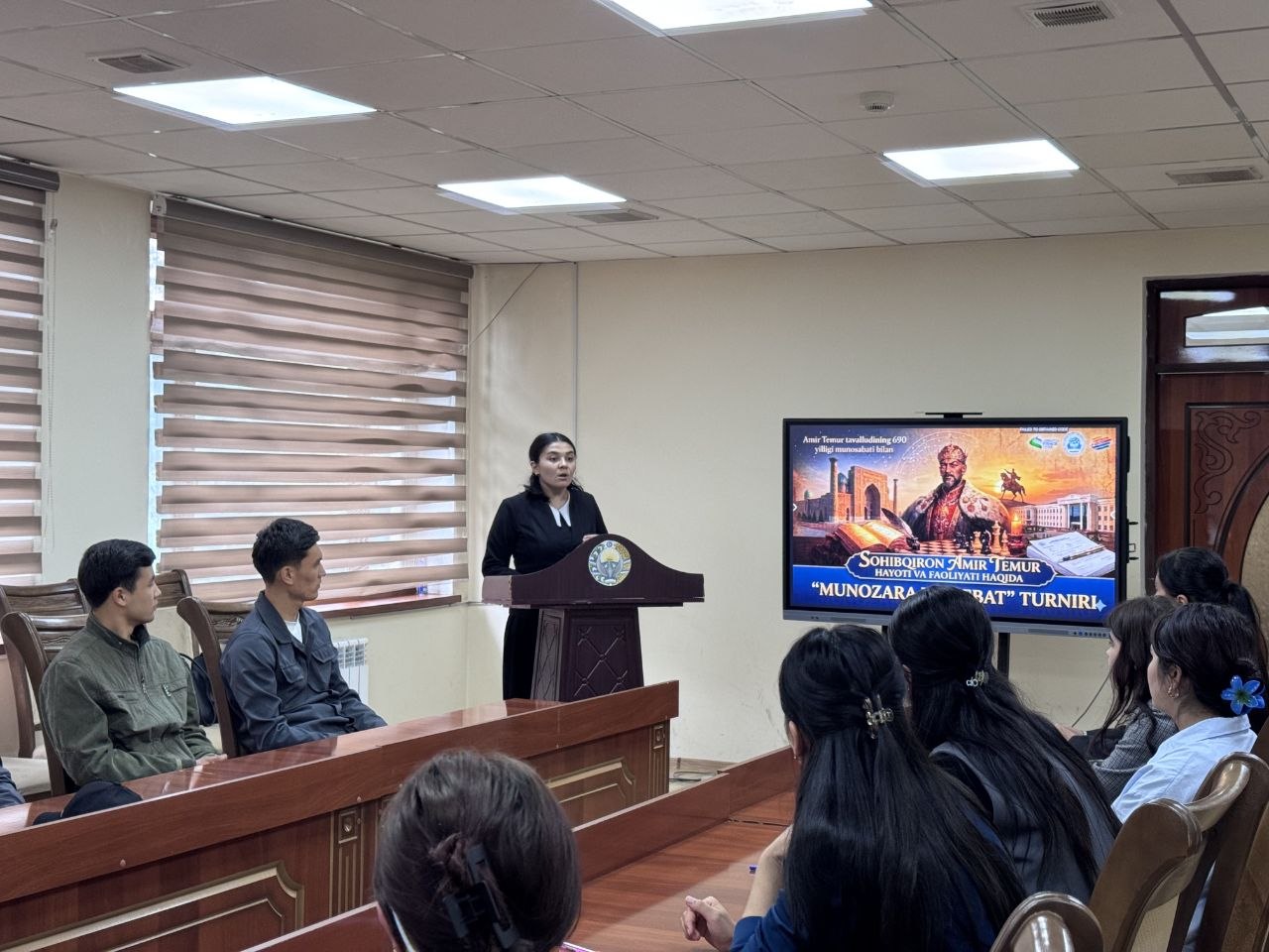 📌Intellektual duel: Amir Temur merosi tahlil markazida