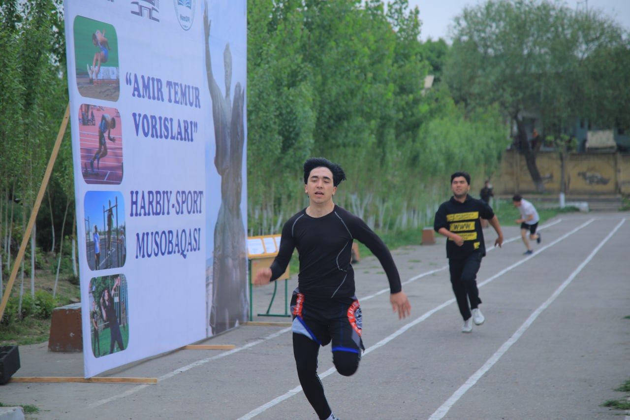 "Amir Temur vorislari" harbiy-sport musobaqasi oʻtkazildi
