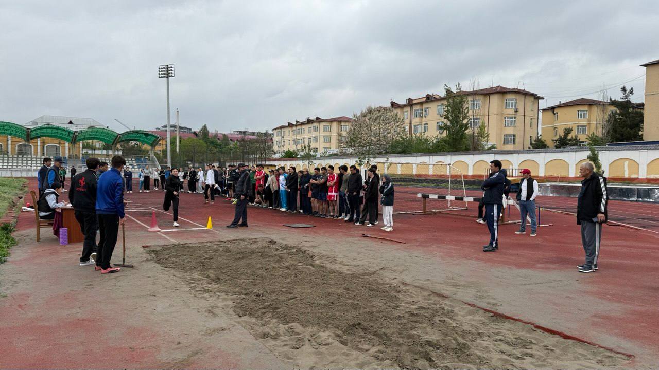 Institut talabalari yengil atletika bo'yicha g'oliblikni qo'lga kiritdilar!