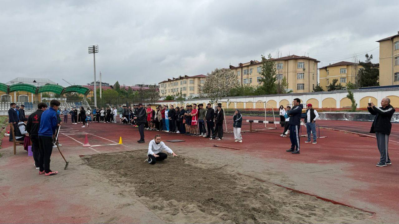 Institut talabalari yengil atletika bo'yicha g'oliblikni qo'lga kiritdilar!
