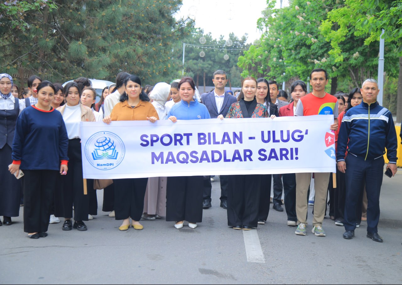 Salomatlik uchun 5000 qadam aksiyasi davom etmoqda