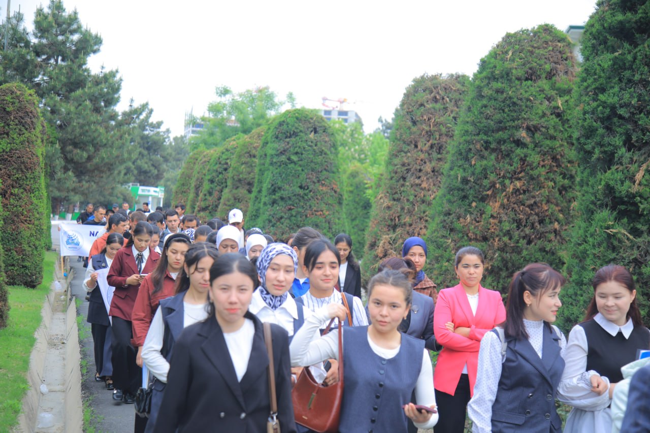 Salomatlik uchun 5000 qadam aksiyasi davom etmoqda