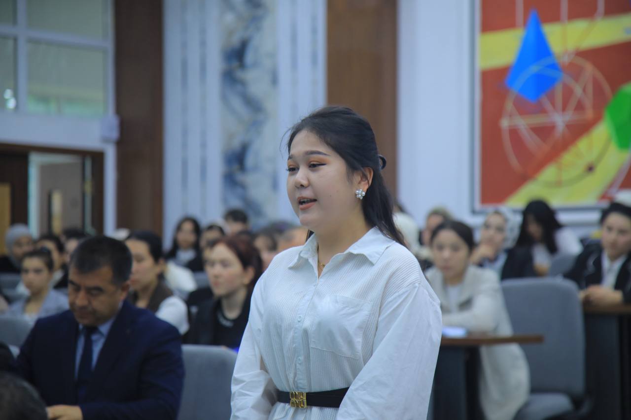 “Yoshlar kuni” doirasida “Rektor va yoshlar uchrashuvi” tashkil etildi