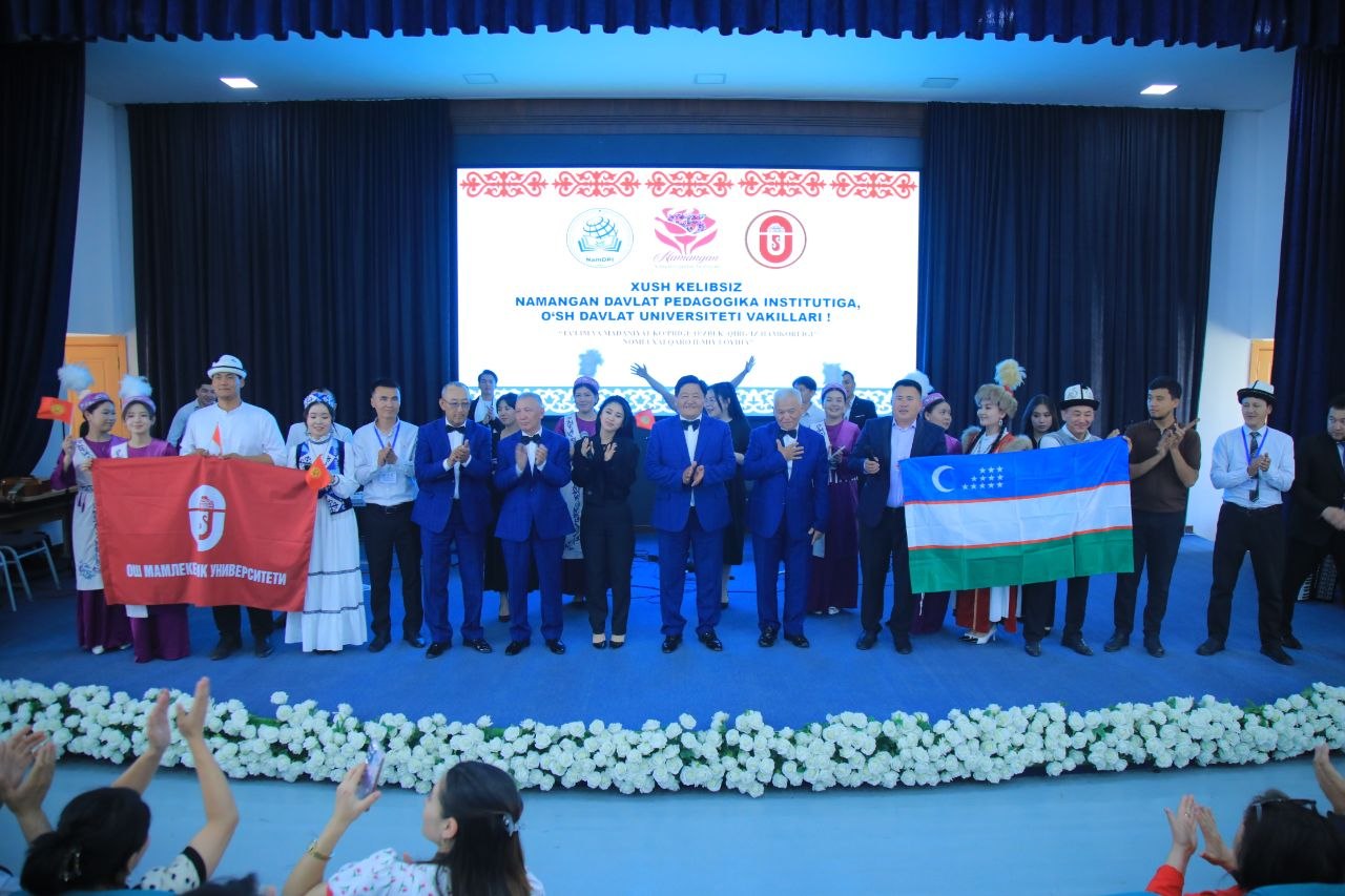 O‘SH DAVLAT UNIVERSITETI ISTE’DODLARI NAMANGAN DAVLAT PEDAGOGIKA INSTITUTI SAHNASIDA!