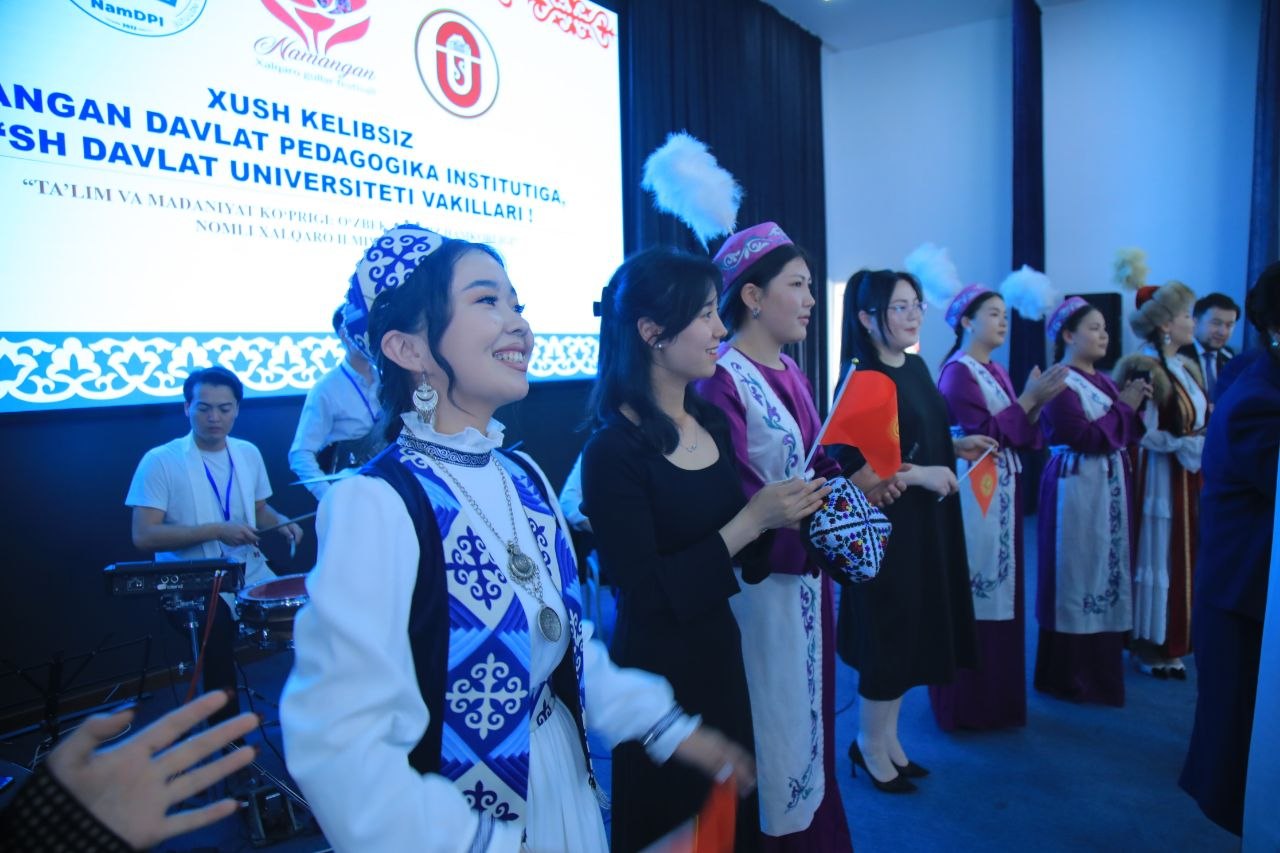 O‘SH DAVLAT UNIVERSITETI ISTE’DODLARI NAMANGAN DAVLAT PEDAGOGIKA INSTITUTI SAHNASIDA!