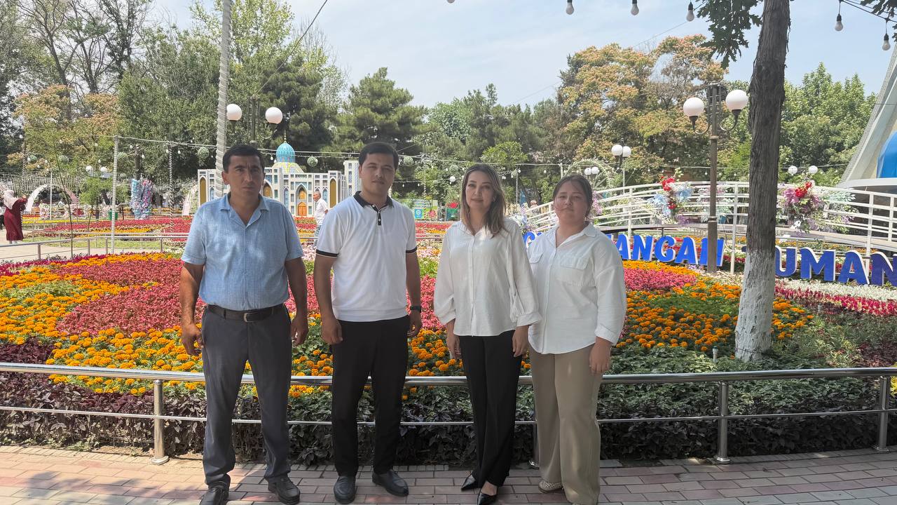 65-"Xalqaro gullar festivali"da Namangan davlat pedagogika instituti O'qitishning texnik vositalari bo'limi ham faol ishtirok etmoqda.