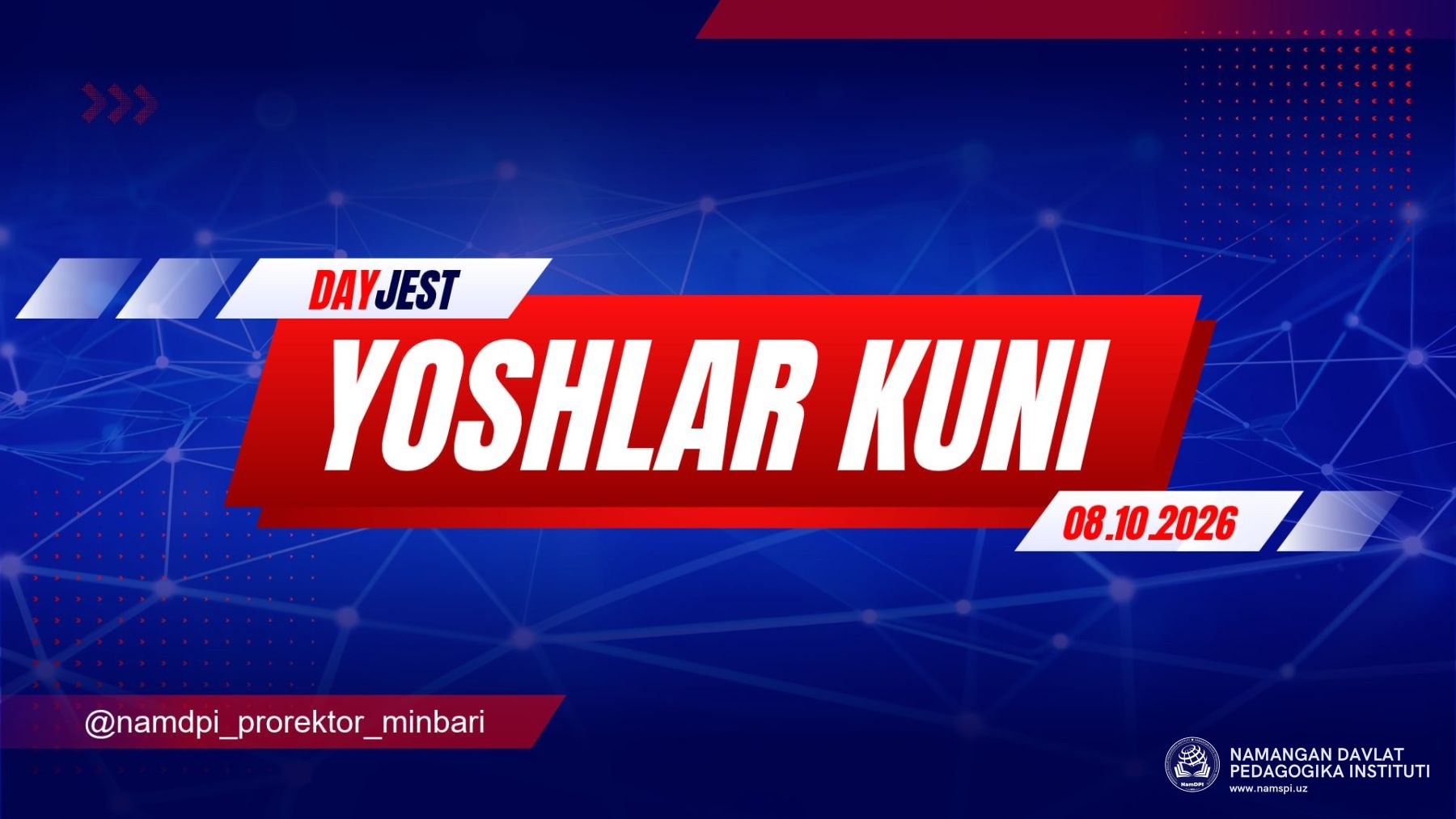 "Yoshlar kuni" doirasida kun dayjesti