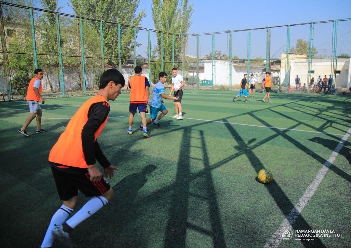 "BESH TASHABBUS OLIMPIADASI" DOIRASIDA MINI FUTBOL BO‘YICHA INSTITUT BOSQICHI O‘TKAZILDI