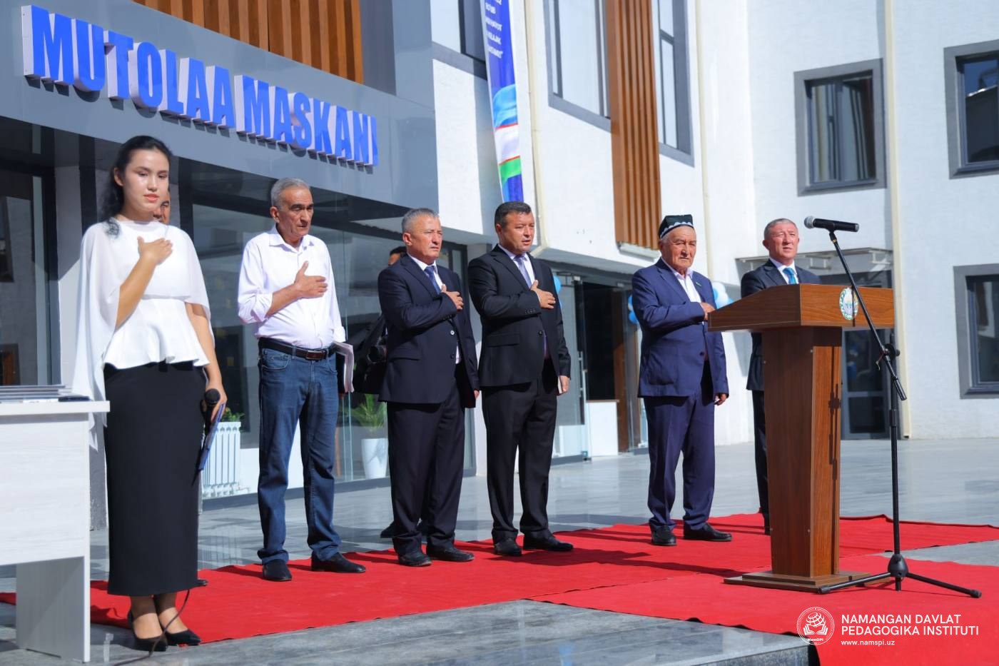 “Maktabgacha, boshlang‘ich va pedagogika oliy maktabi”da yangi o‘quv yilining ochilish marosimi o‘tkazildi