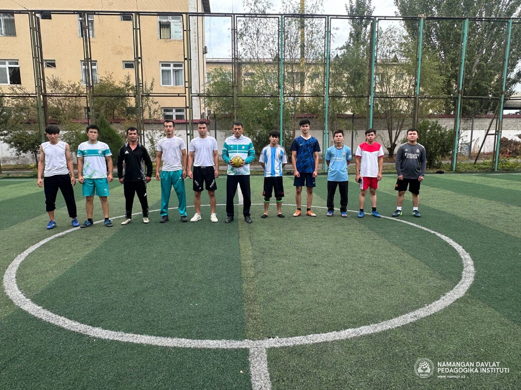 Pedagogika fakultetida Besh tashabbus doirasida futbol musobaqasi boʻlib oʻtkazildi