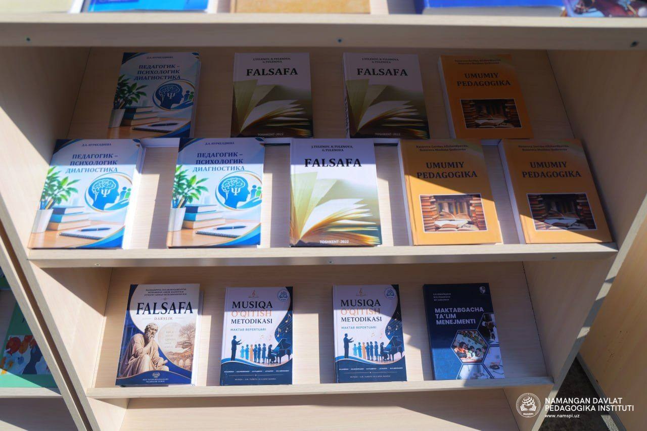 Institut axborot-resurs markazi fondi 780 dona yangi adabiyot bilan boyitildi