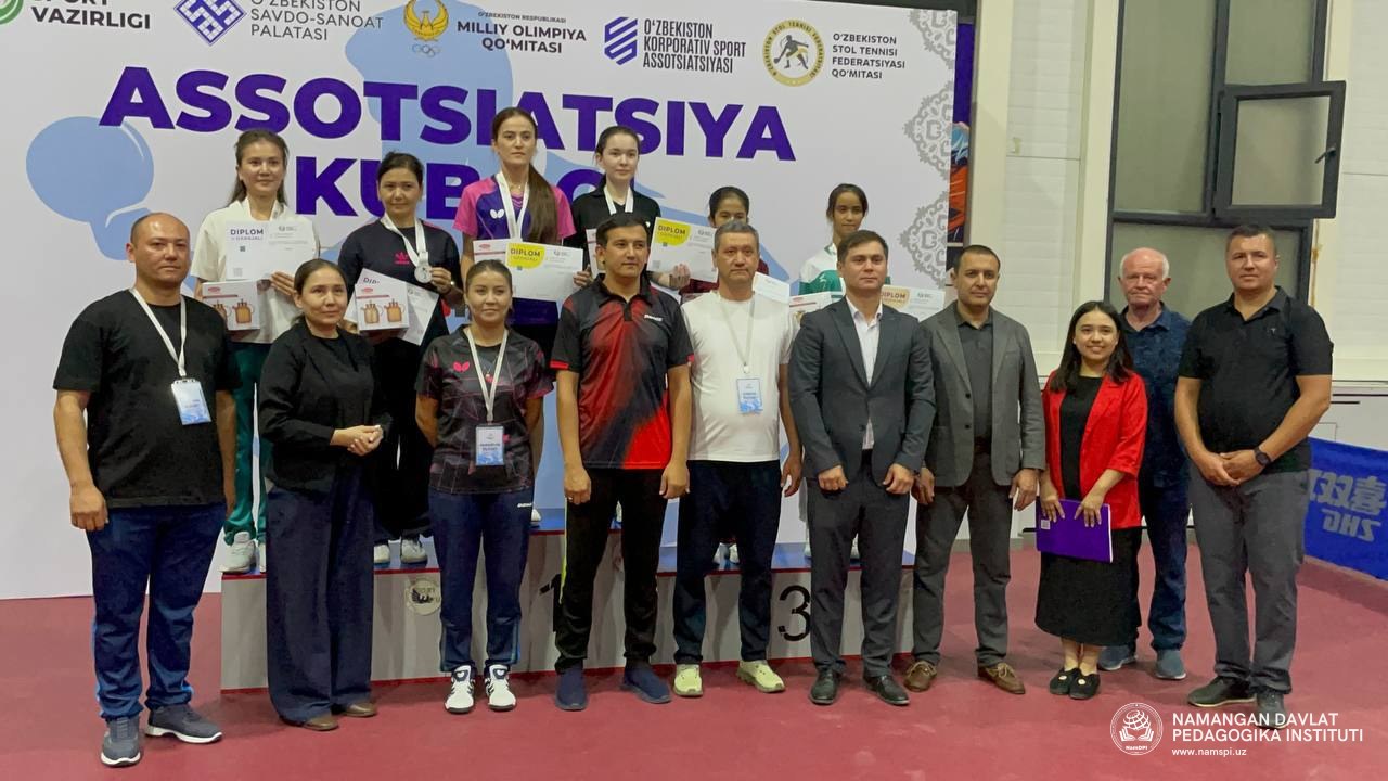 Stol tennisida — talabalarimizdan munosib natijalar!
