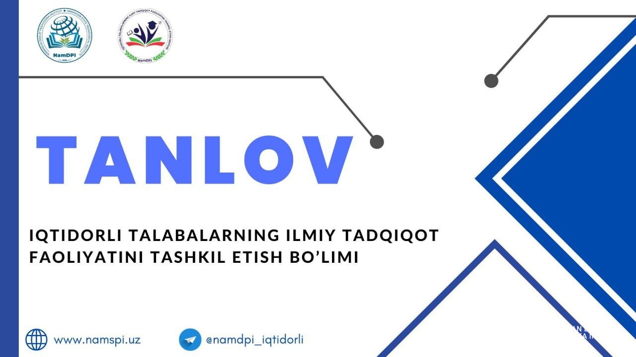 Tanlov  Qatag‘on qurbonlarining hayoti va faoliyatiga bag‘ishlangan ilmiy maqolalar tanlovida ishtirok eting