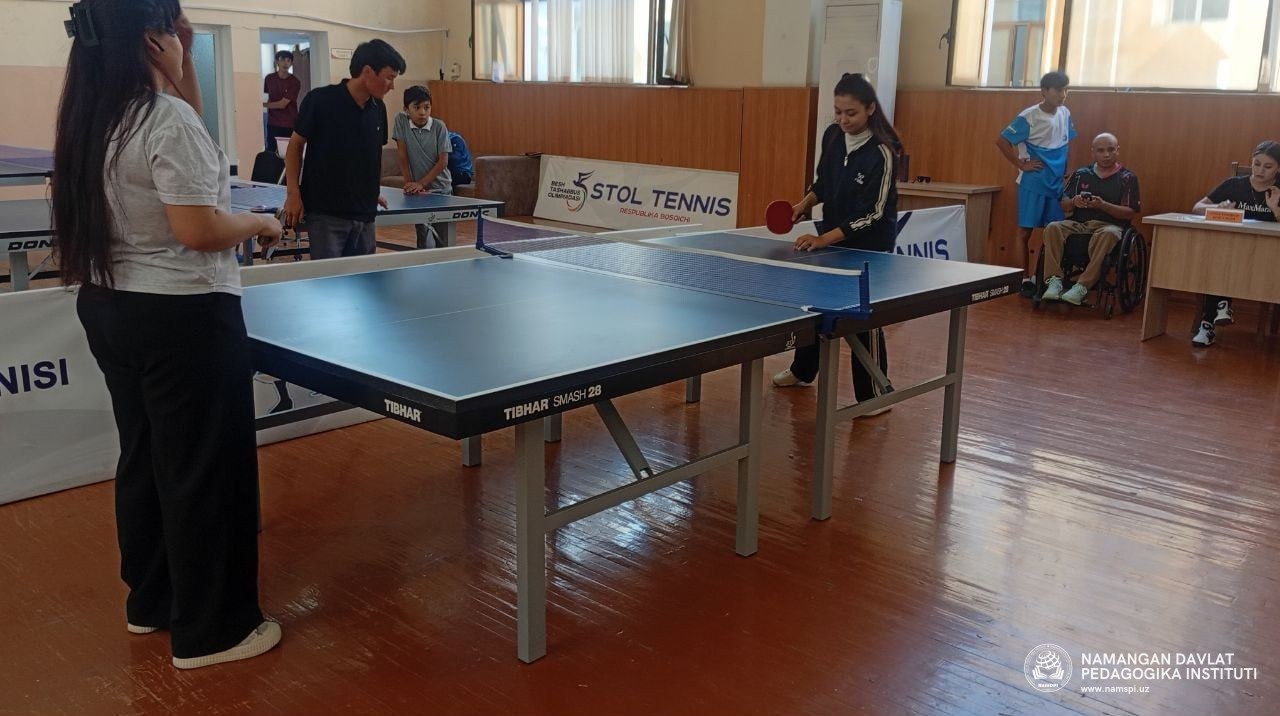 “BESH TASHABBUS OLIMPIADASI”: STOL TENNISI