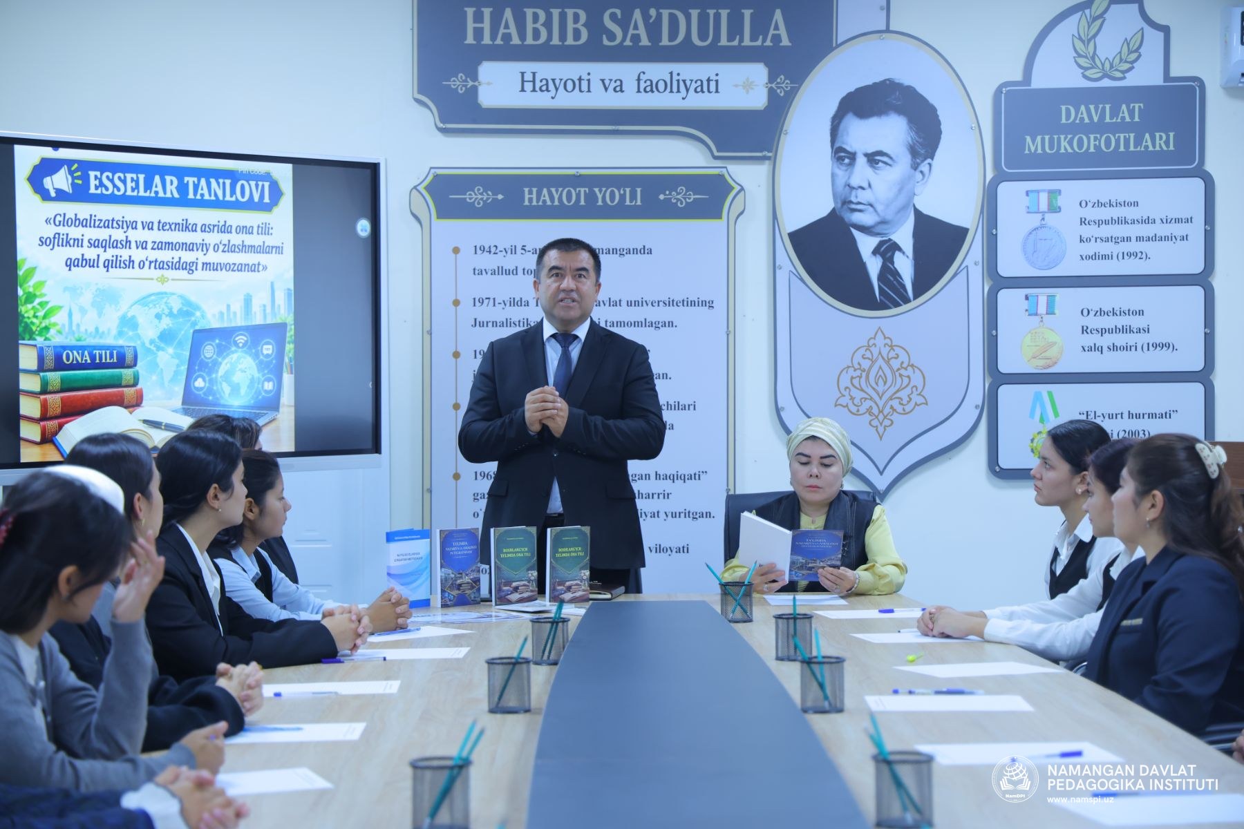 INSTITUTDA "ESSELAR TANLOVI" TASHKIL ETILDI