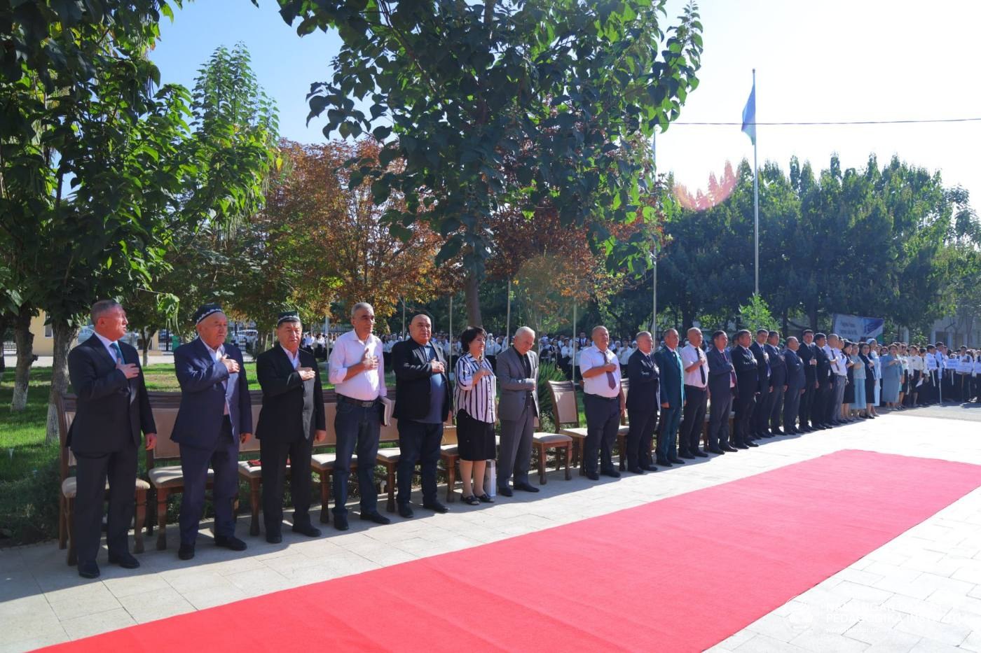 Yangi o‘quv yili tantanali boshlandi