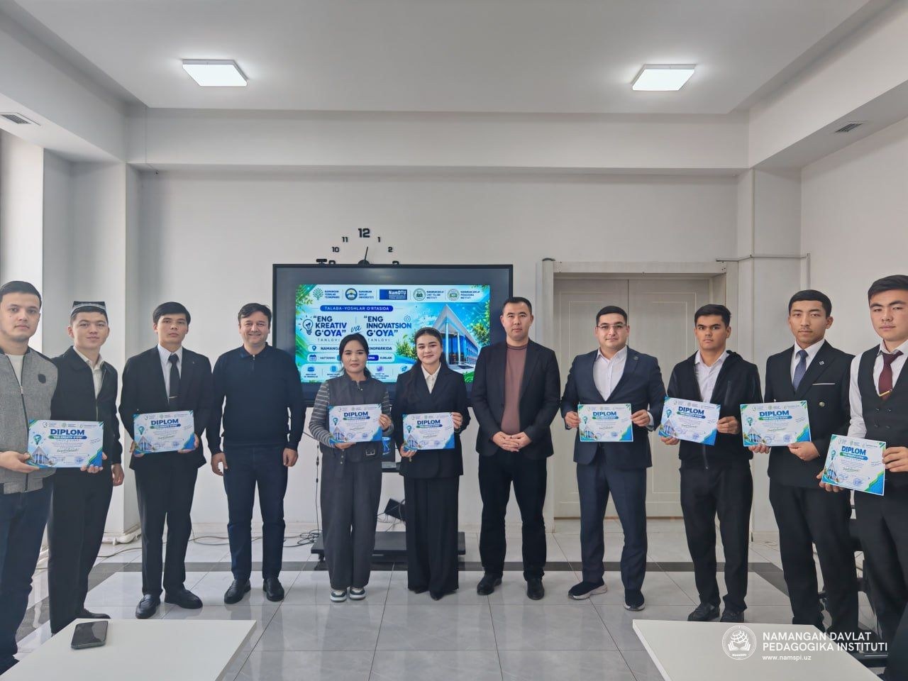 INNOWEEK–2026: “ENG KREATIV ĞOYA” TANLOVI ĞOLIBLARI TAQDIRLANDI