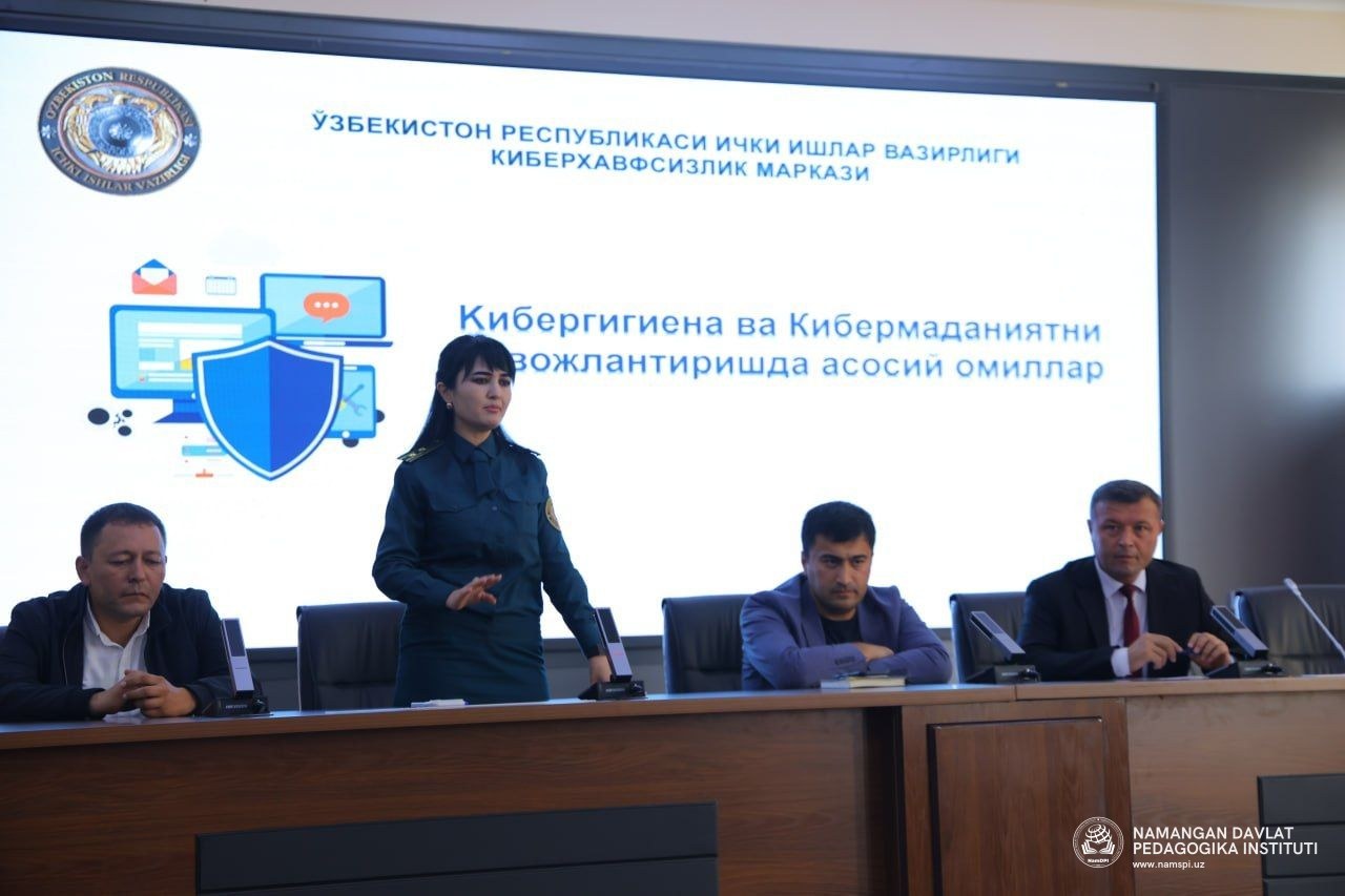 Kibergigiyena va kibermadaniyat — raqamli xavfsizlik asosi