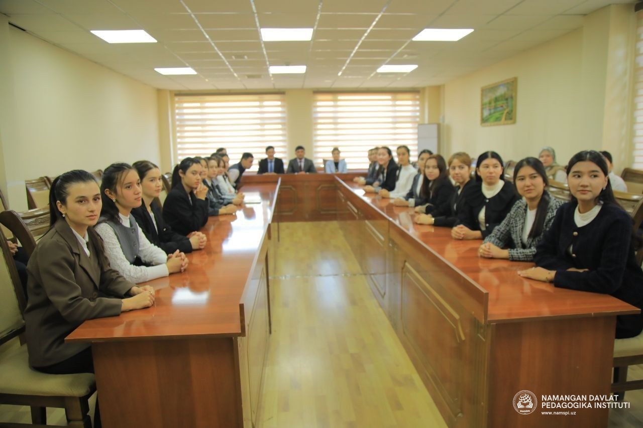 NAMANGAN DAVLAT PEDAGOGIKA INSTITUTIDA “KITOBXON TALABA” TANLOVI O‘TKAZILDI