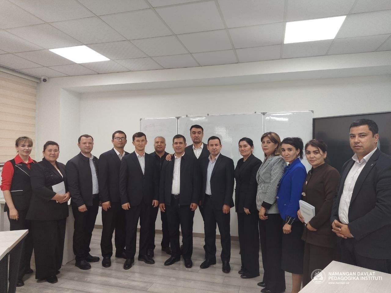 Namanganda xavfsiz mehnat muhitini şakllantiriş böyiça treninglar davom etmoqda