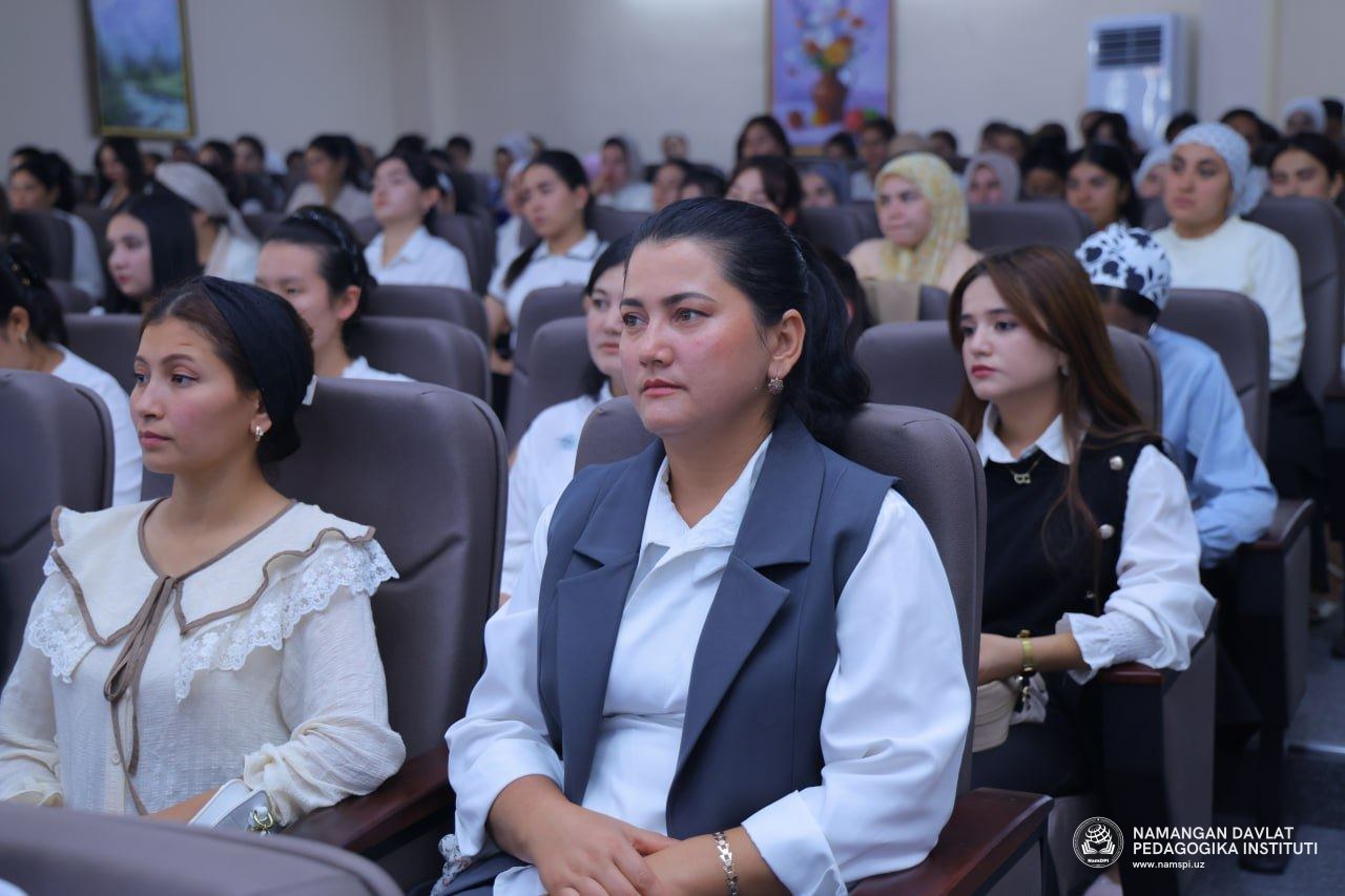 NAMANGAN DAVLAT PEDAGOGIKA INSTITUTIDA ILMIY-NAZARIY ANJUMAN O‘TKAZILDI