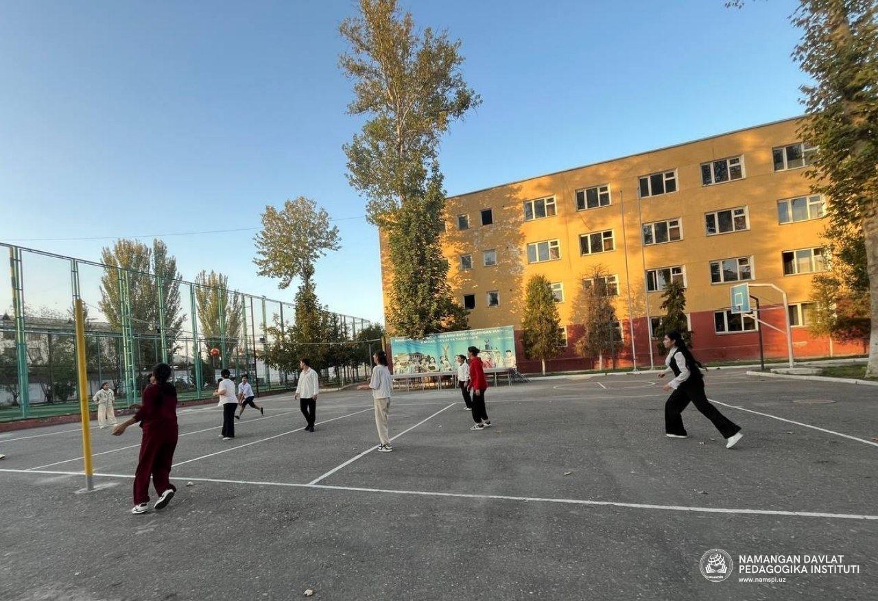 “BESH TASHABBUS” DOIRASIDA VOLEYBOL BO‘YICHA O‘RTOQLIK UCHRASHUVI O‘TKAZILDI