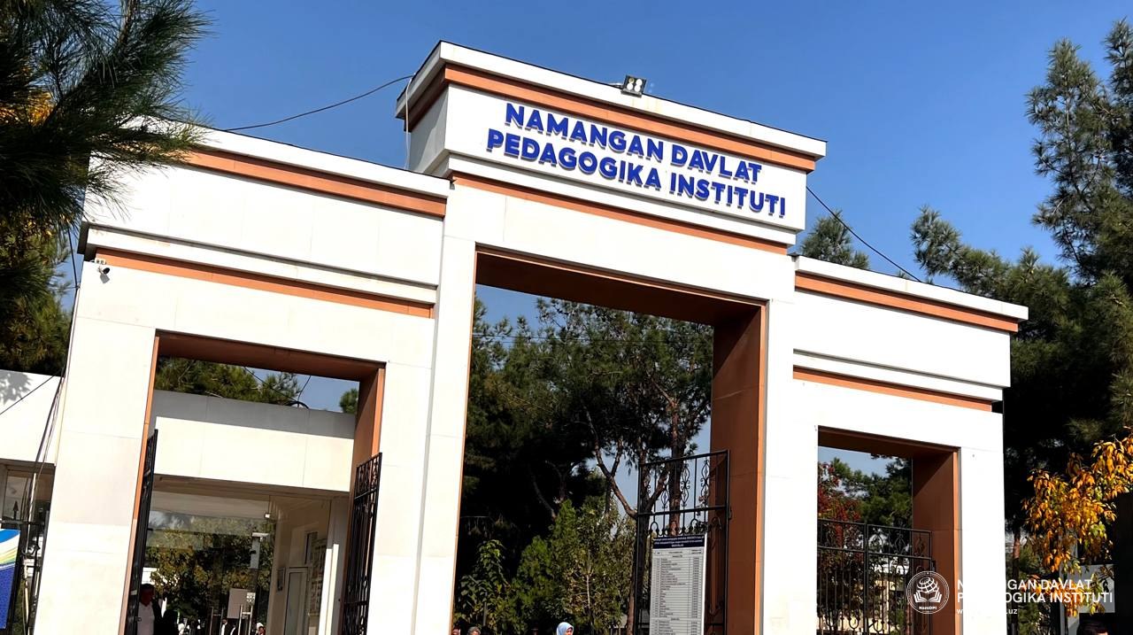Namangan davlat pedagogika institutida O‘FA “D” LITSENZIYASI kursi