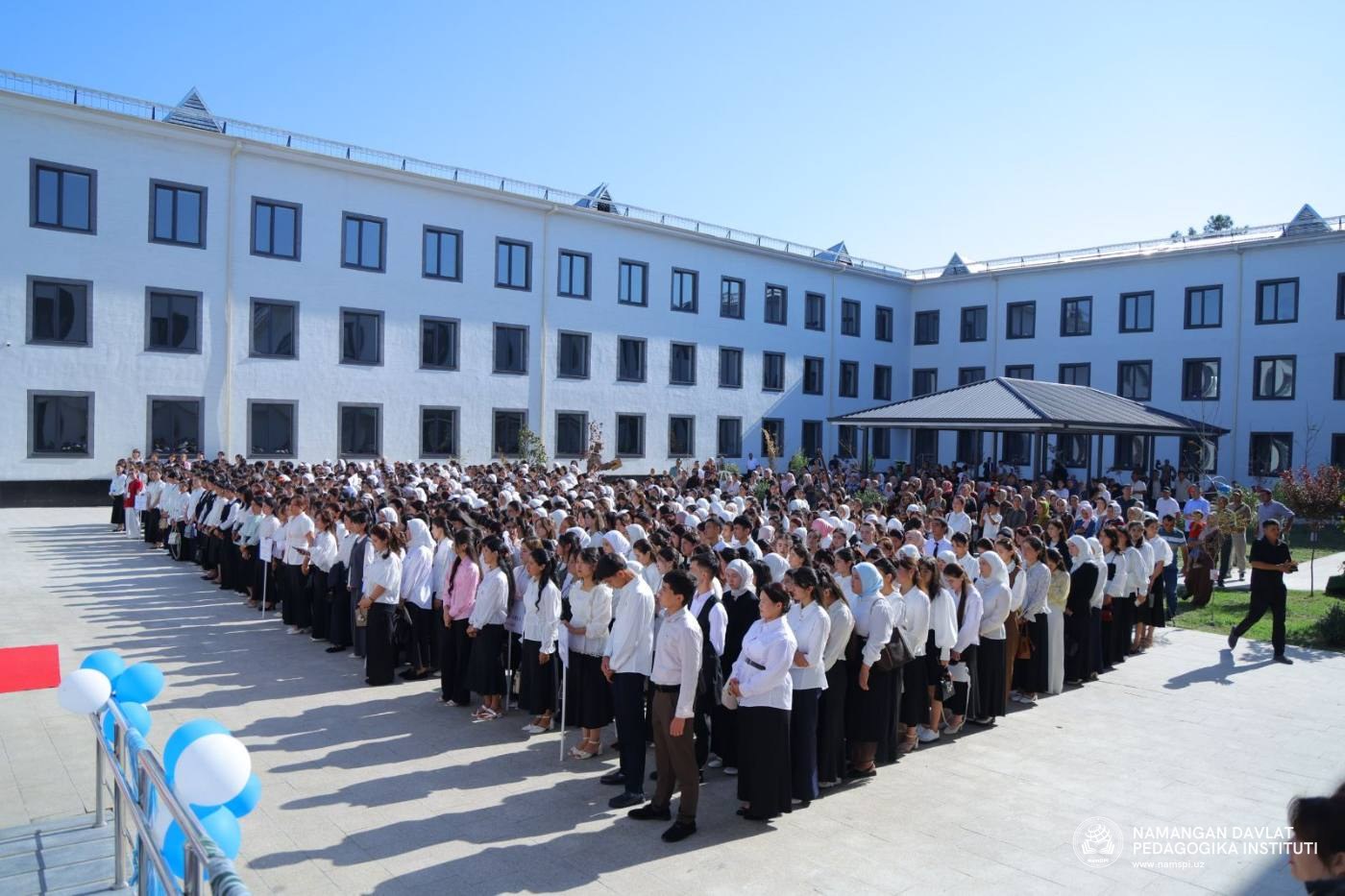 “Maktabgacha, boshlang‘ich va pedagogika oliy maktabi”da yangi o‘quv yilining ochilish marosimi o‘tkazildi