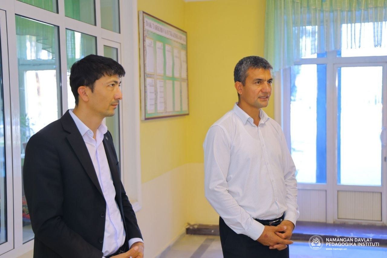 NamDPI akademik litseyida birinchi bosqich talabalari bilan samimiy muloqot