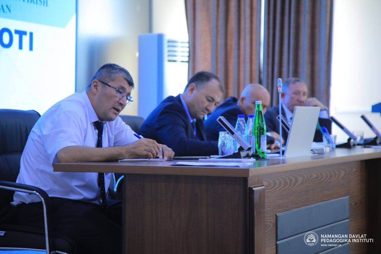 Pedagogika fakulteti professor-o‘qituvchilari bilan ochiq muloqot o‘tkazildi