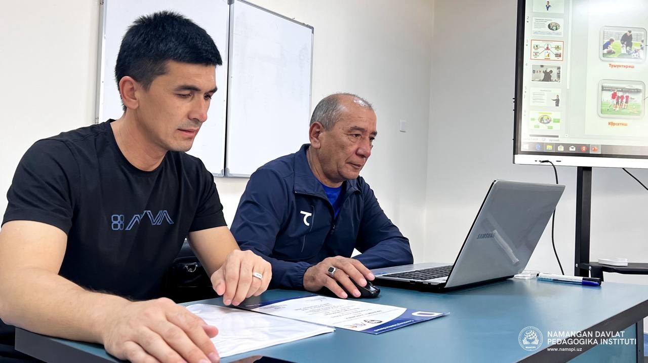 Namangan davlat pedagogika institutida O‘FA “D” LITSENZIYASI kursi