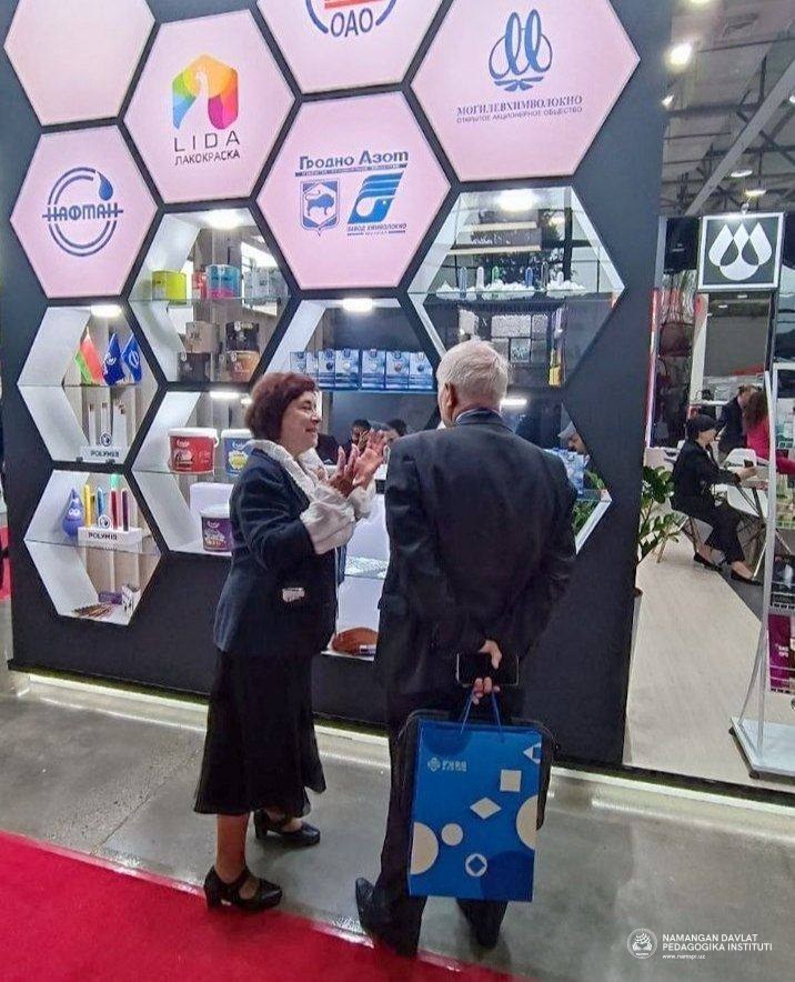 MAKTEK Eurasia 2026 xalqaro ko‘rgazmasida Namangan davlat pedagogika instituti vakili ishtirok etmoqda