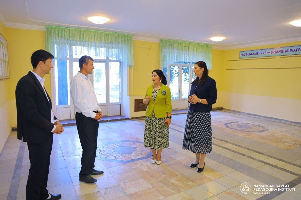 NamDPI akademik litseyida birinchi bosqich talabalari bilan samimiy muloqot
