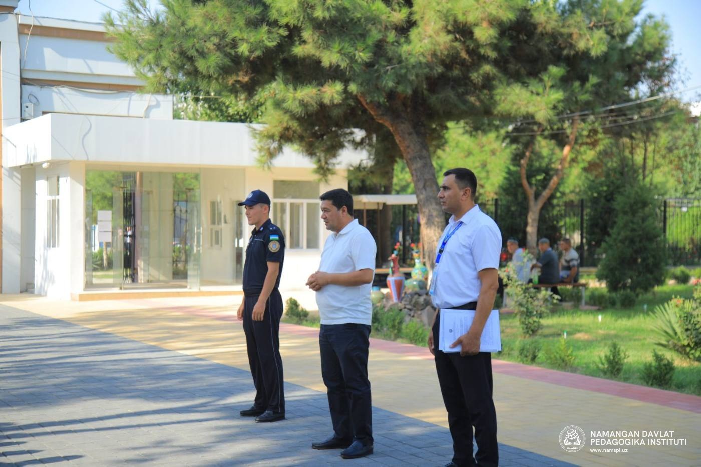 Texnikum bitiruvchilari uchun suhbat jarayonlari o‘tkazilmoqda