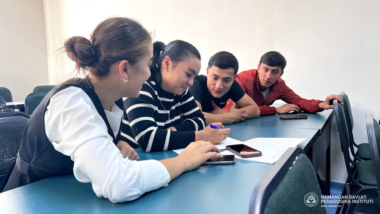 Namangan davlat pedagogika institutida O‘FA “D” LITSENZIYASI kursi