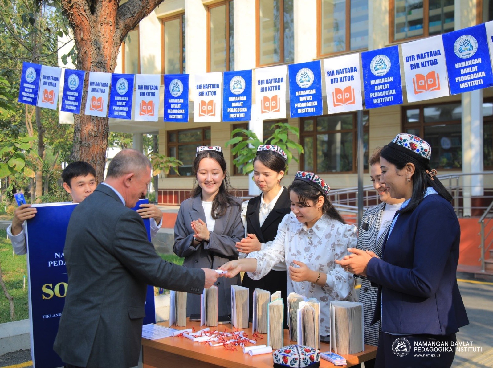 KITOB ULASHIB — BILIM VA MA’RIFAT SARI BIRGALIKDA!