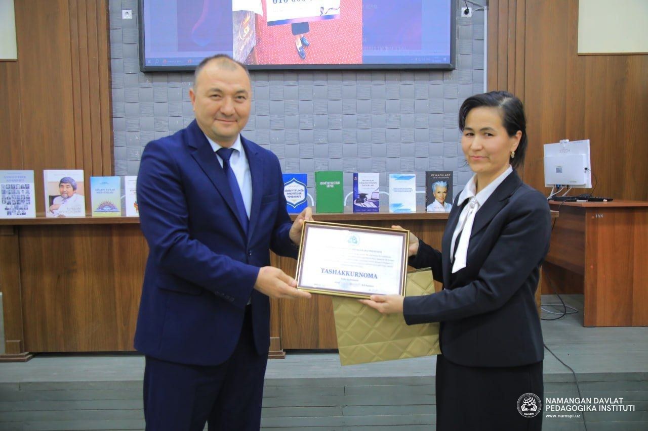 ILG'OR PEDAGOGIK TAJRIBA VA SAMARALI HAMKORLIK: BINAR DARS TASHKIL ETILDI.