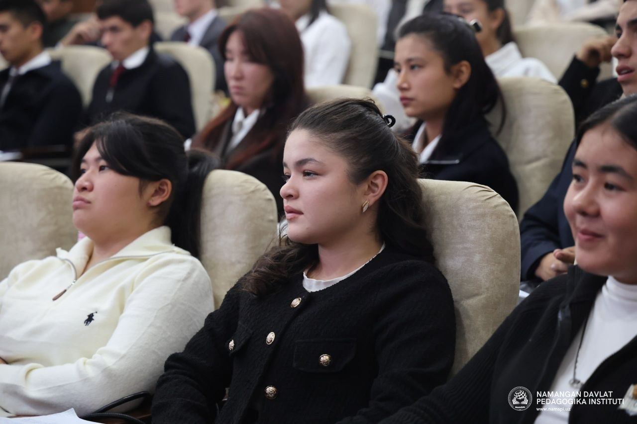 "TINCHLIK - ENG OLIY NEʼMAT" HAMDA "JAHOLATGA QARSHI MA’RIFAT" MAVZULARIDA MAʼRIFIY UCHRASHUV