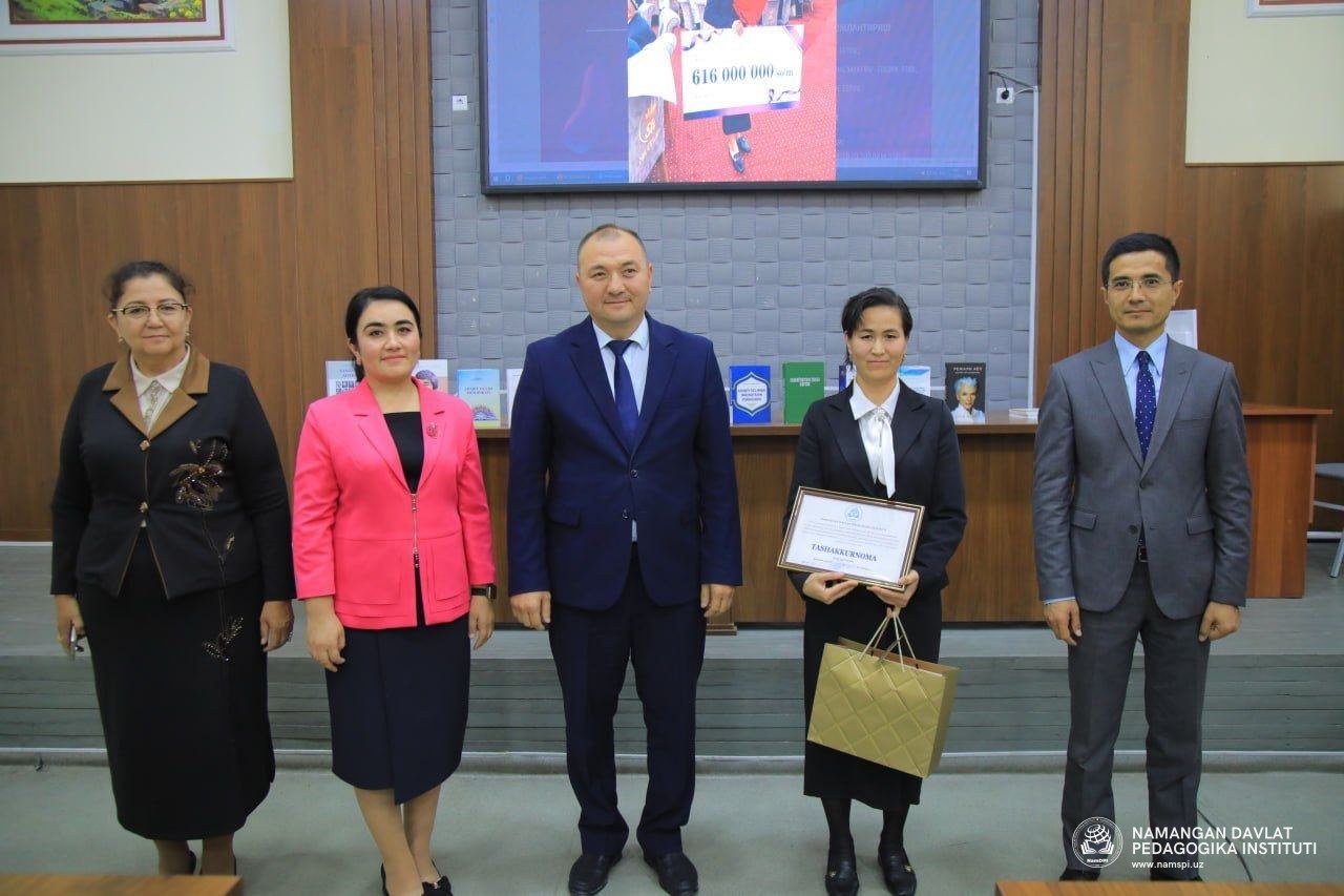 ILG'OR PEDAGOGIK TAJRIBA VA SAMARALI HAMKORLIK: BINAR DARS TASHKIL ETILDI.