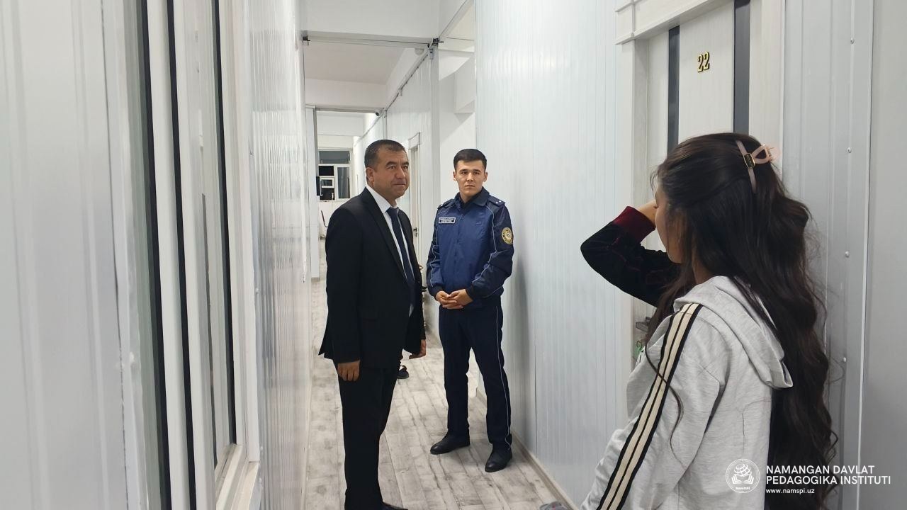 TALABALAR XAVFSIZLIGI — E’TIBOR MARKAZIDA