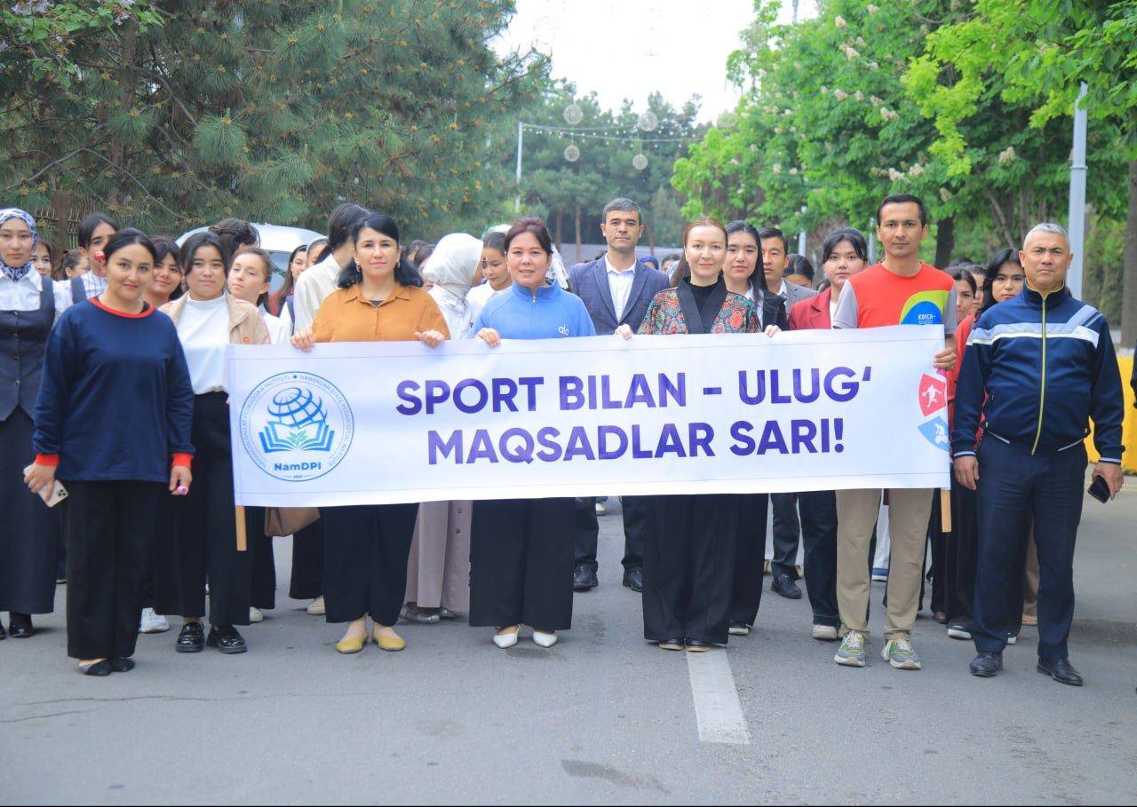 Salomatlik uchun 5000 qadam aksiyasi davom etmoqda