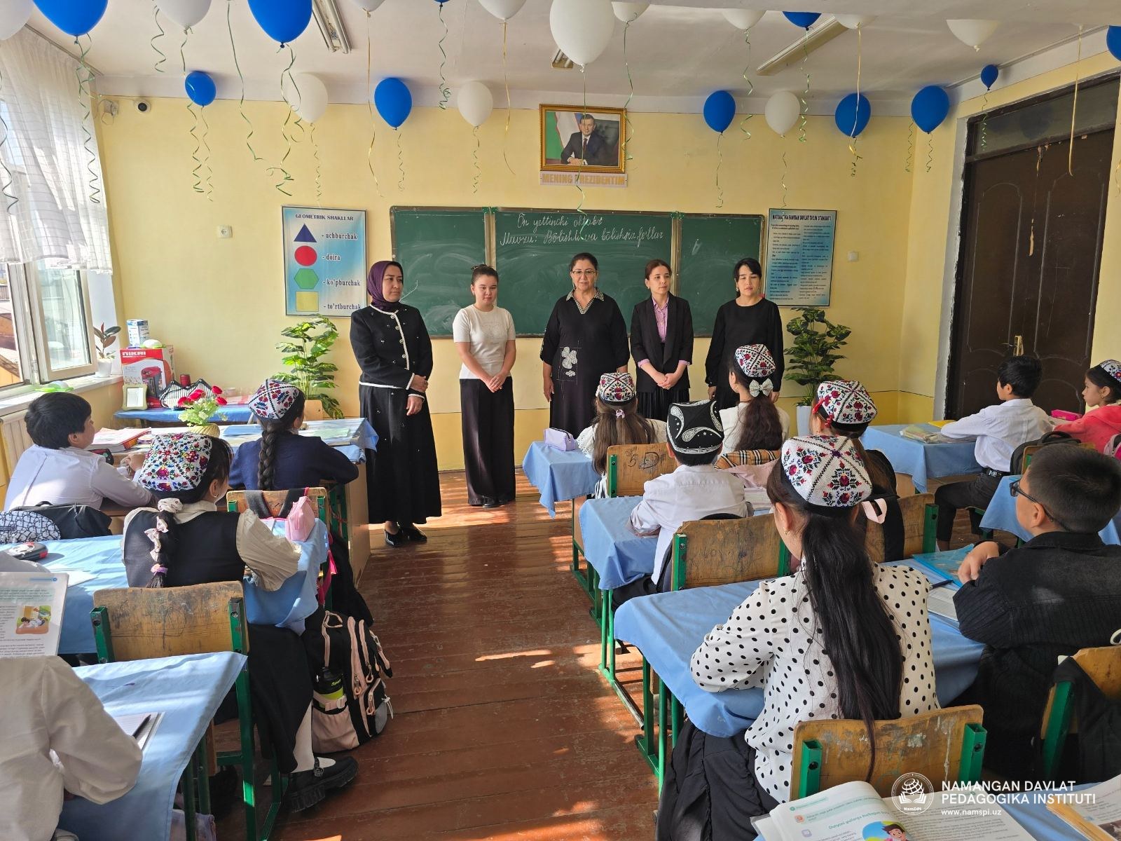 4+2 amaliyoti : Bo'lajak pedagoglar amaliyotda
