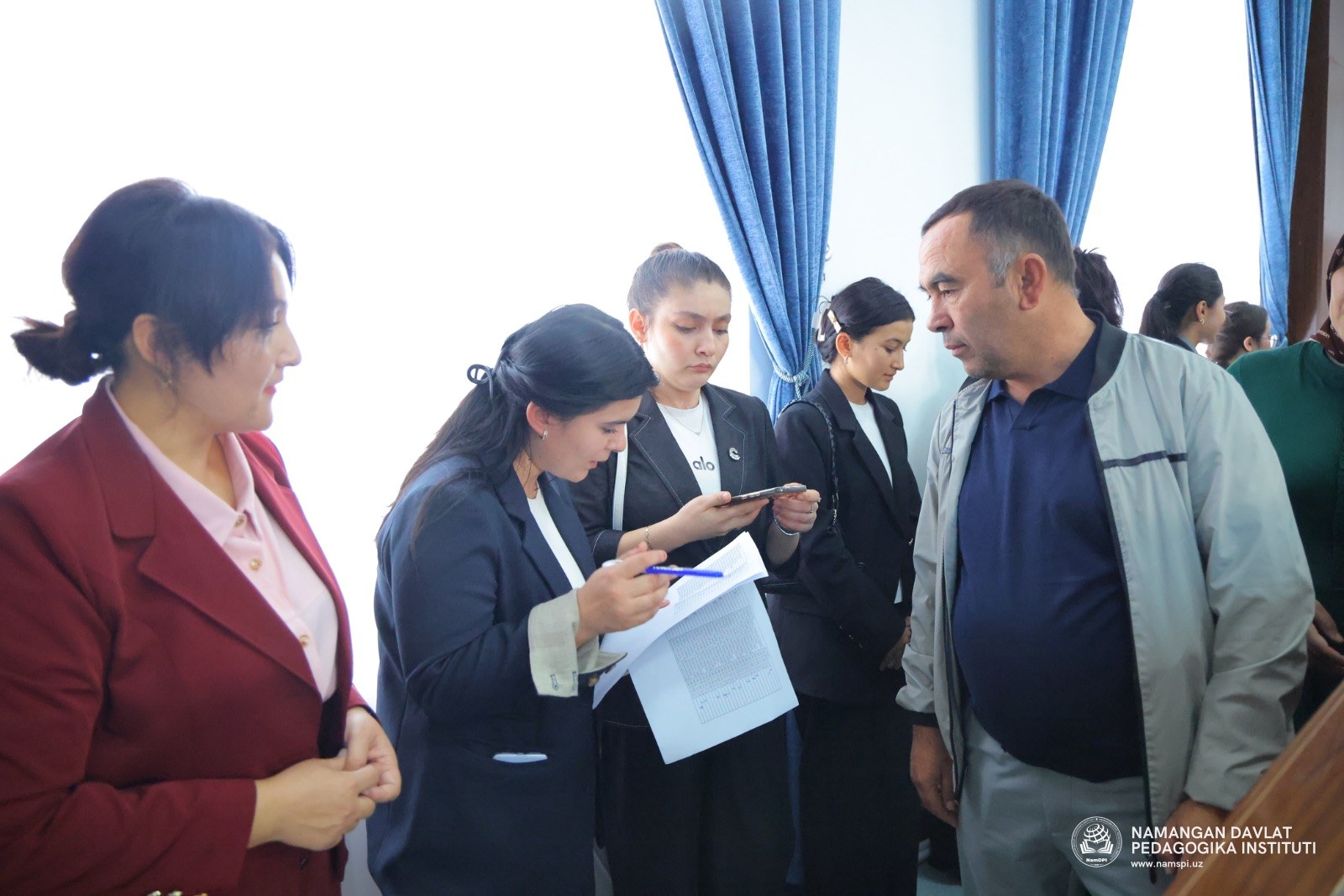 Ota-onalar bilan uchrashuv tashkil etildi