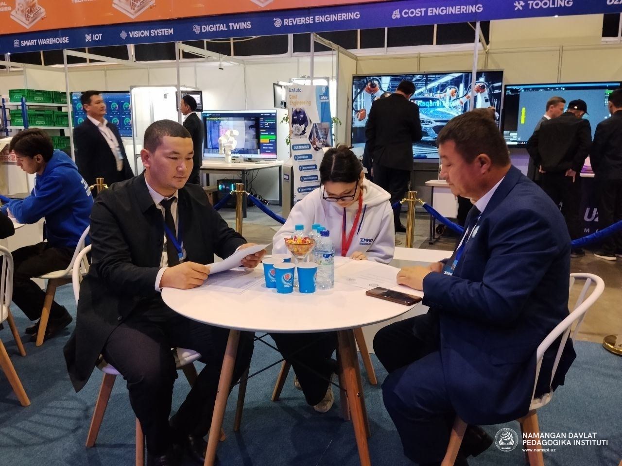 NamDPI “InnoWeek–2026” xalqaro innovatsion ğoyalar haftaligida ishtirok etmoqda