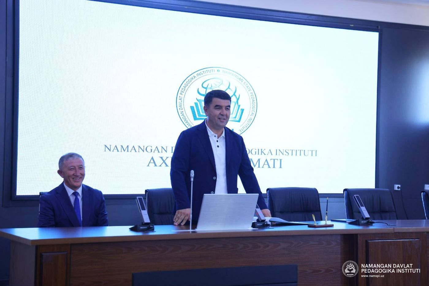 Mustaqillikning 35 yilligi arafasida NamDPIda yangi ta’lim va innovatsion maskanlar foydalanishga topshirildi