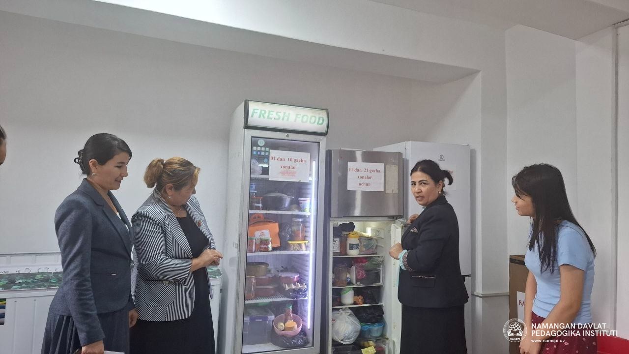 Talabalarning yashash sharoitlari o‘rganildi