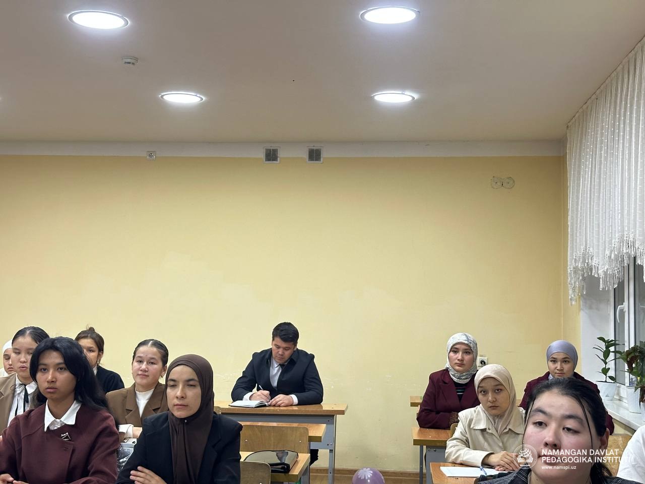 Yangi tarix fanidan ochiq seminar