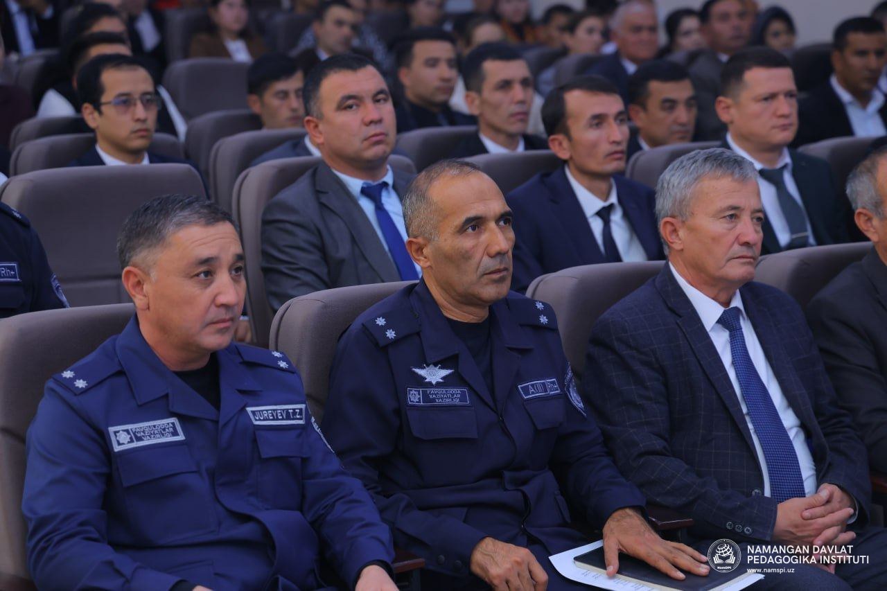 Namangan davlat pedagogika institutida 2026-yil 18-oktabr kuni sodir bo‘lgan yong‘in holati yuzasidan muhokama yig‘ilishi o‘tkazildi.