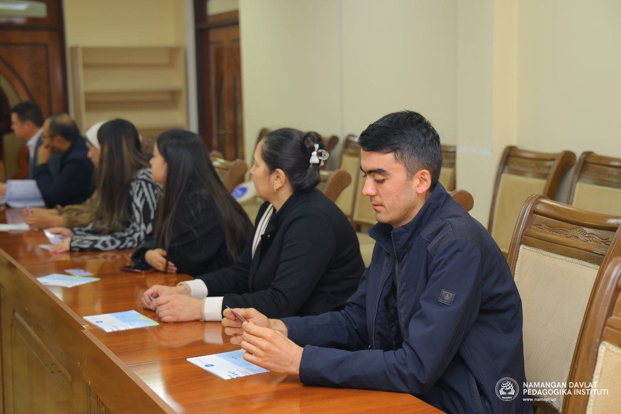 Namangan davlat pedagogika institutida DAAD bilan hamkorlik: Navbatdagi OnSET imtihonlari va ōquv seminari ōtkazildi